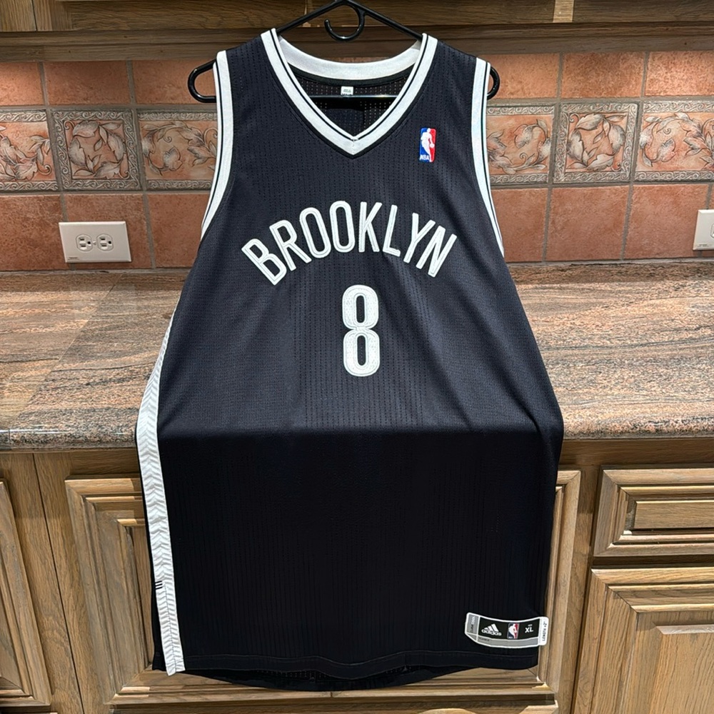 Adidas SIGNED Deron Williams Brooklyn Nets Climacool Black Jersey - Picture 2 of 13